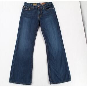 AG Adriano Goldschmied Jeans Mens 31x32 Blue The Fillmore Bootcut Denim Washout